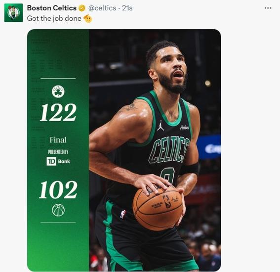 包含刚刚！波士顿凯尔特人完成体检备战CBA季后赛华盛顿奇才围绕NBA季后赛单刀错失，波尔图围绕足总杯调整名单的词条